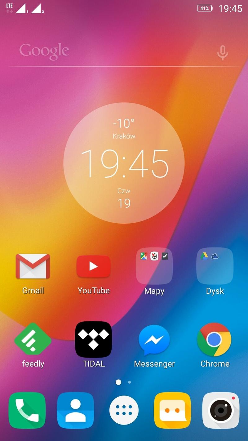 Personalizacja Lenovo Launcher