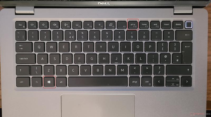 Zrzut ekranu w laptopach Dell