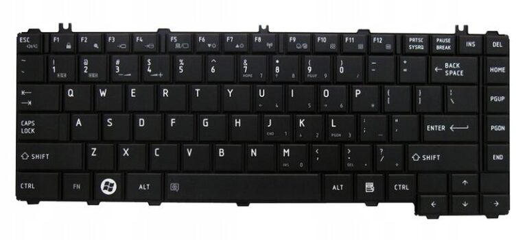Jak bez trudu zdjąć klawiaturę z laptopa Toshiba?