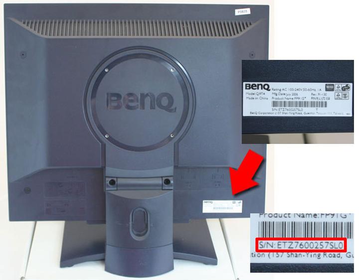 Numer seryjny laptopa Dell