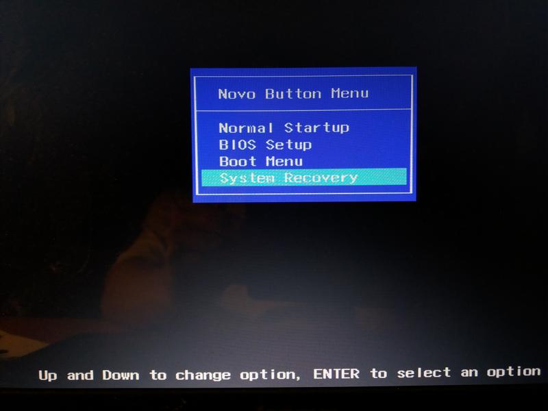 Przywracanie systemu Lenovo