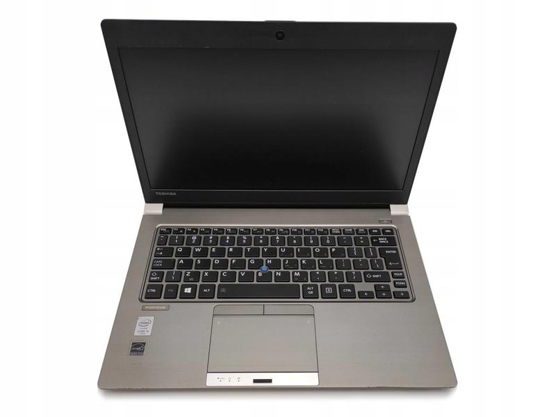 Zrzut ekranu na laptopie Toshiba