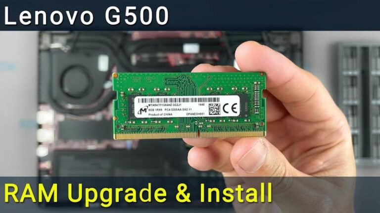 Jak dobrać odpowiedni RAM do Lenovo G510? Przewodnik dla użytkowników