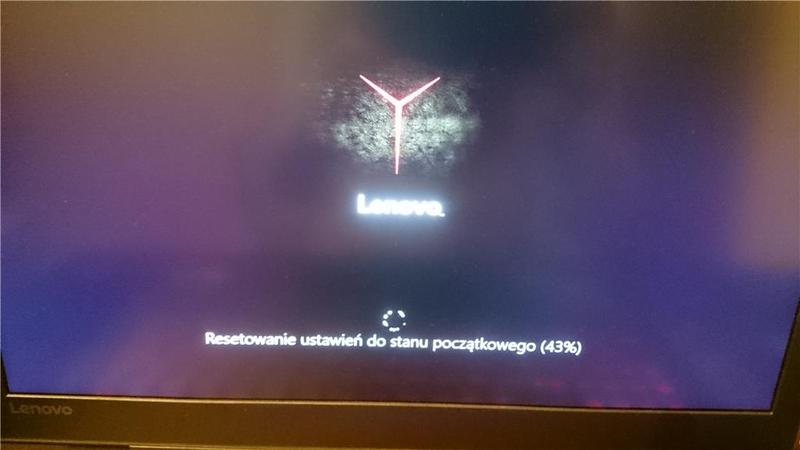 Reset bez utraty danych