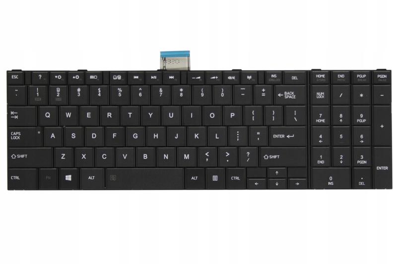 Wymiana klawiatury w laptopie Toshiba