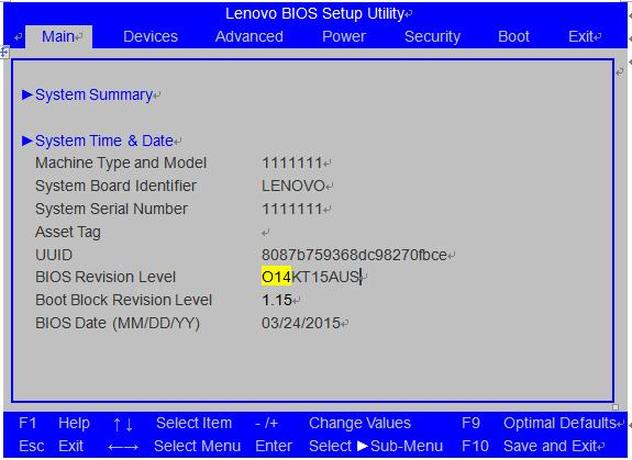 Wejście do BIOS-u Lenovo
