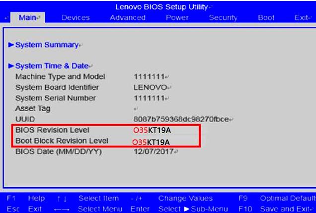 BIOS w laptopach Lenovo