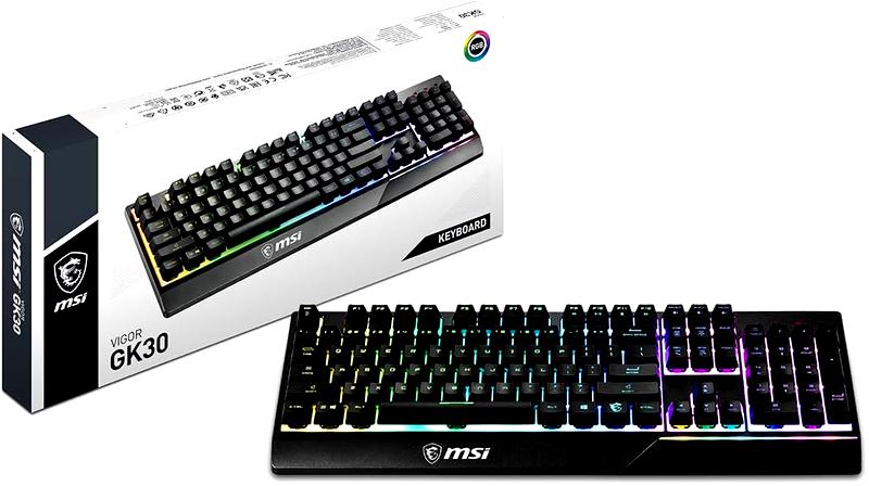 Kolor klawiatury MSI