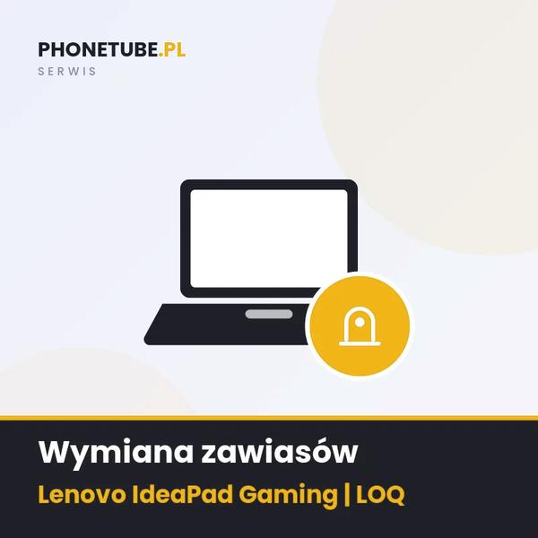 Uszkodzenia zawiasów Lenovo