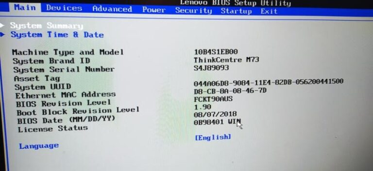 Jak łatwo wejść do BIOS-u w laptopie Lenovo Y50-70?