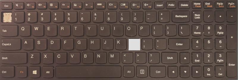 Montaż klawiszy w laptopie